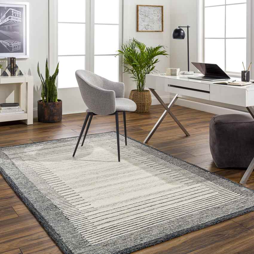 Lythrodontas Modern Beige Area Rug