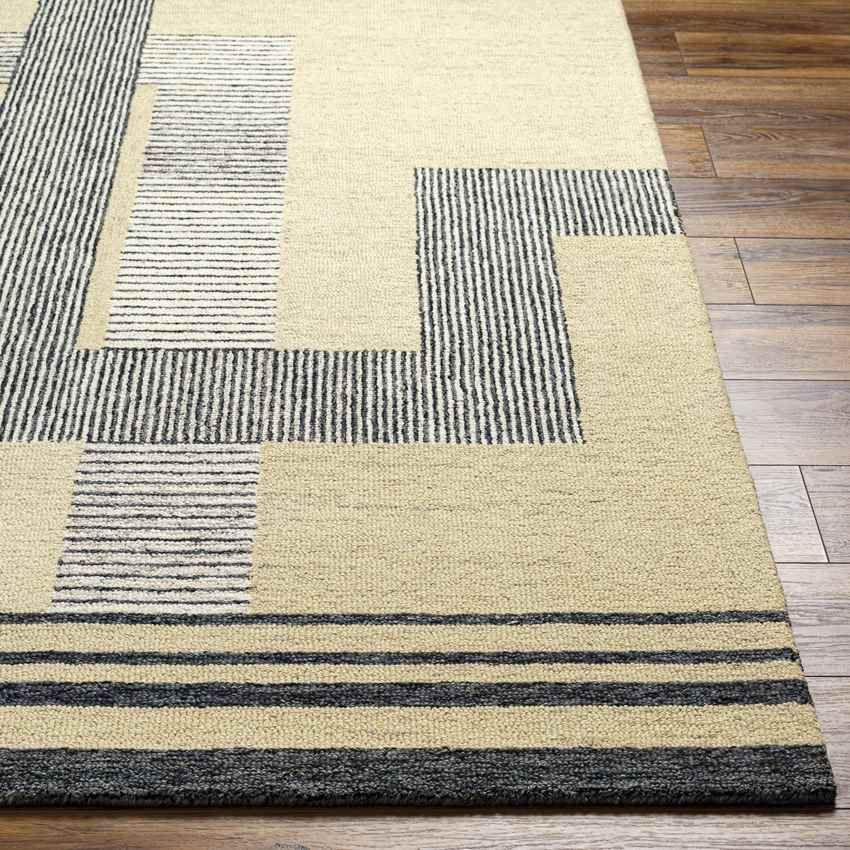 Pyrogi Modern Cream Area Rug