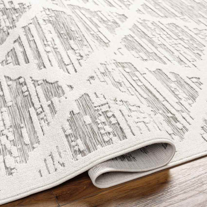 Perivolia Global Light Gray Area Rug