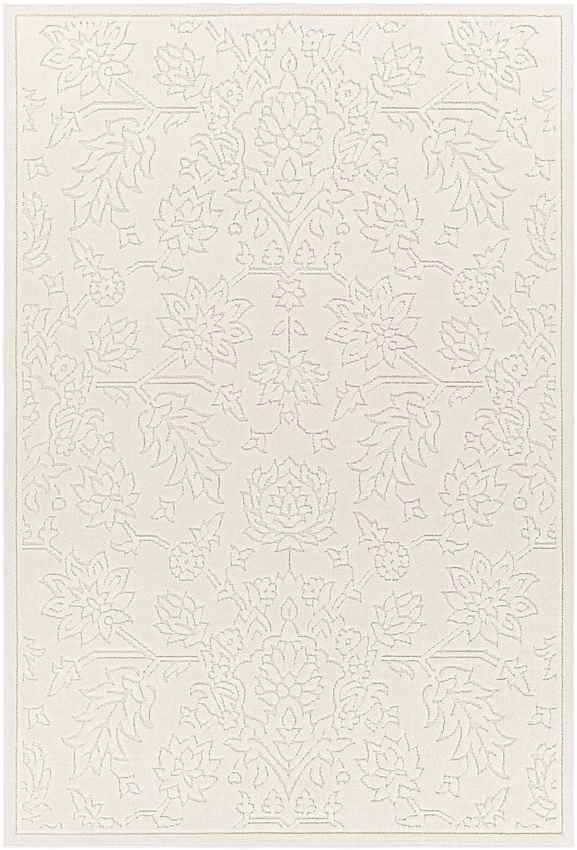 Melini Traditional Cream Area Rug