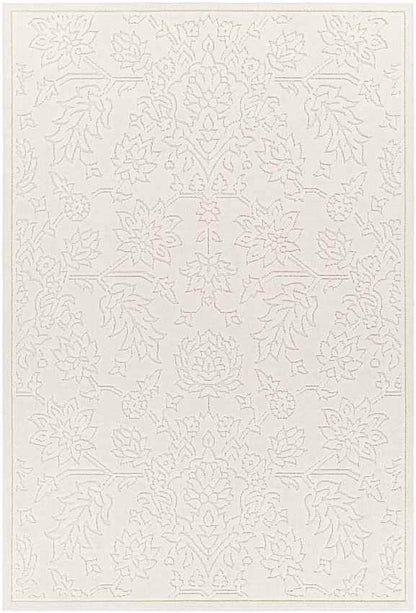 Melini Traditional Cream Area Rug