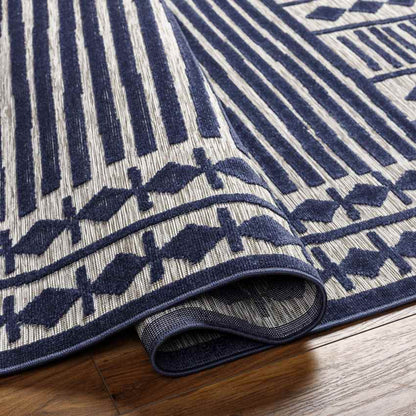 Metochi Global Dark Blue Area Rug