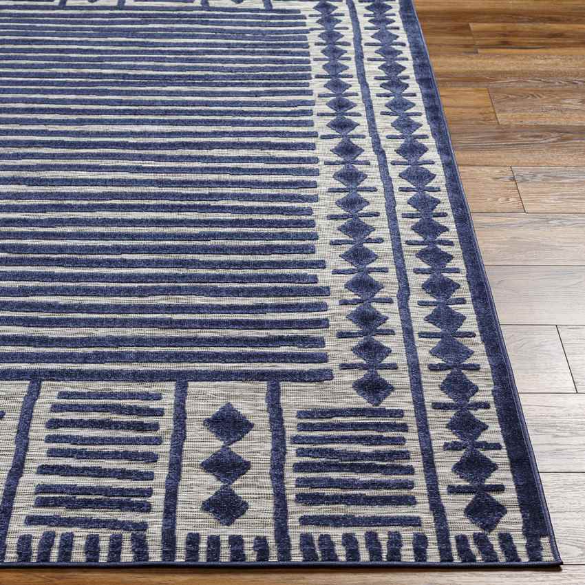 Metochi Global Dark Blue Area Rug