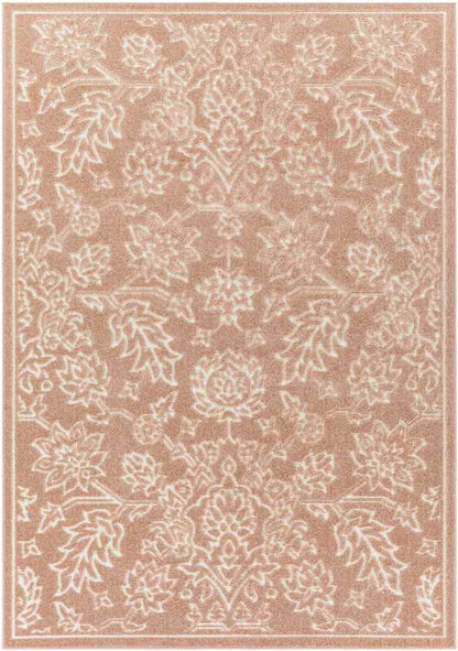 Melini Traditional Coral Area Rug