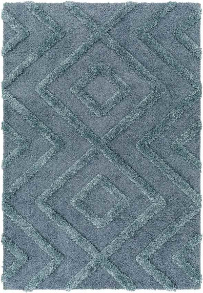 Theodoros Global Dark Teal Area Rug