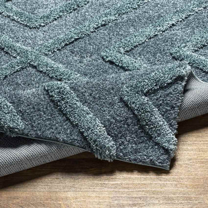 Theodoros Global Dark Teal Area Rug