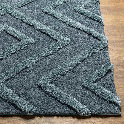 Theodoros Global Dark Teal Area Rug