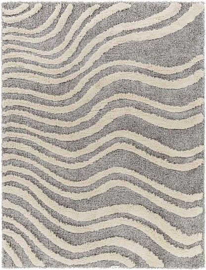 Mousoulita Modern Gray Area Rug