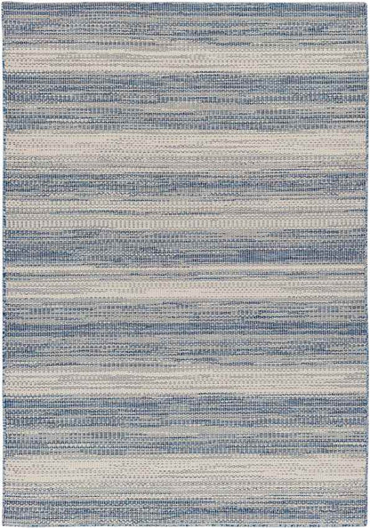 Kyrenia Modern Dark Blue Area Rug