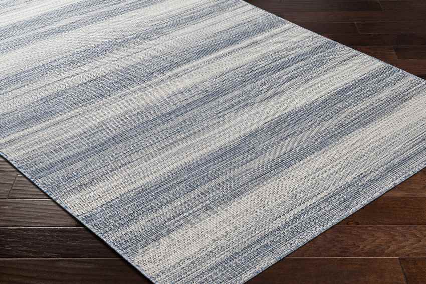 Kyrenia Modern Dark Blue Area Rug