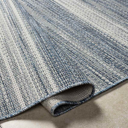 Kyrenia Modern Dark Blue Area Rug