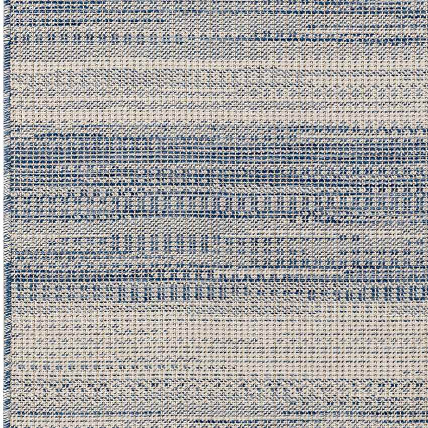 Kyrenia Modern Dark Blue Area Rug