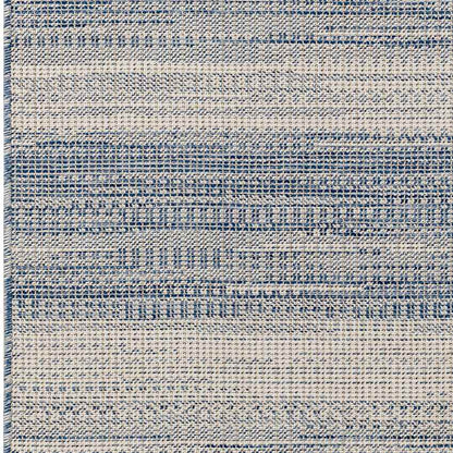 Kyrenia Modern Dark Blue Area Rug