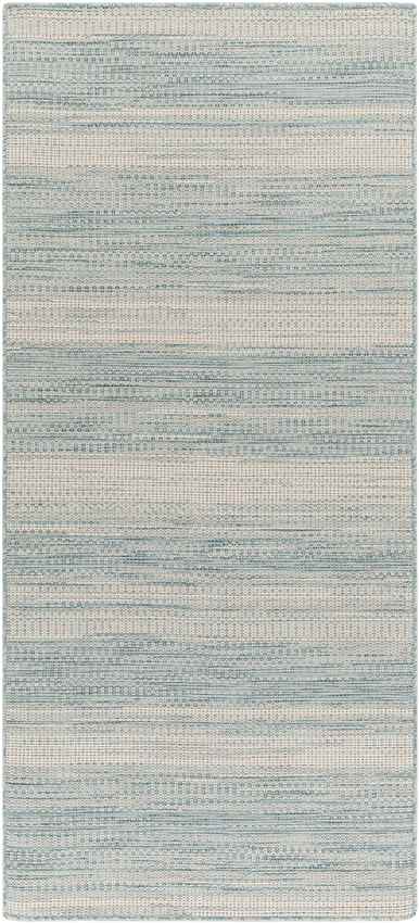 Kyrenia Modern Teal Area Rug
