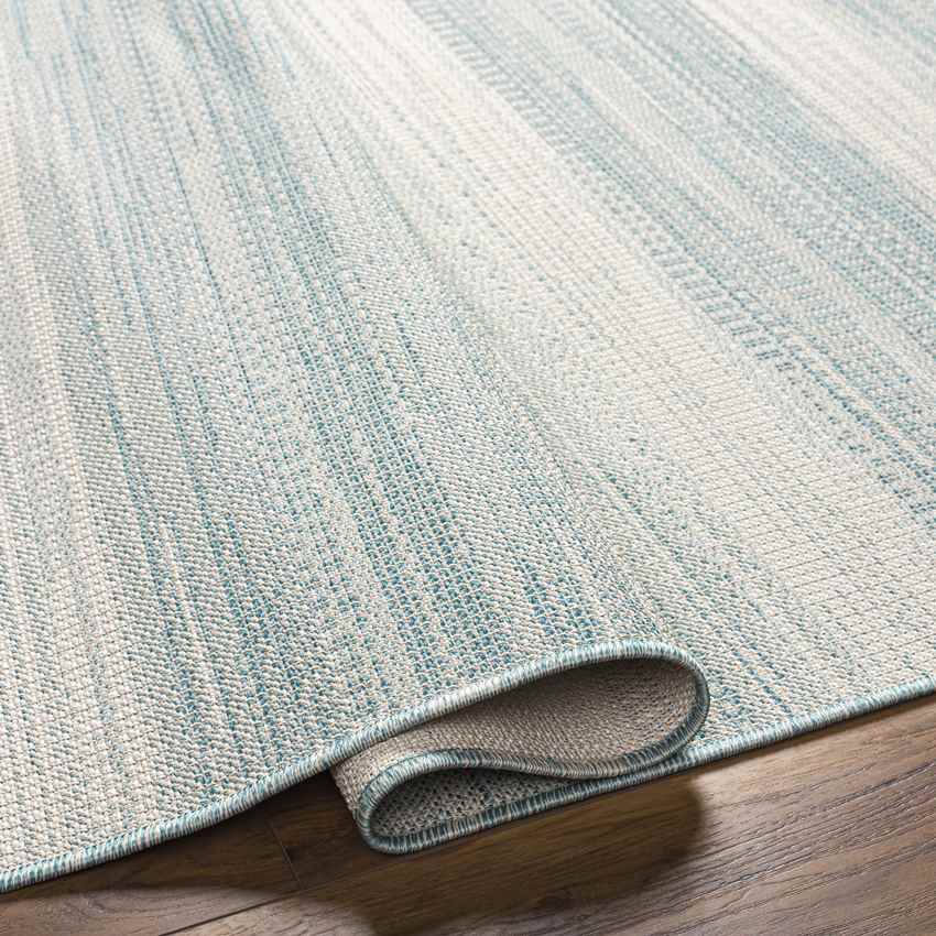 Kyrenia Modern Teal Area Rug