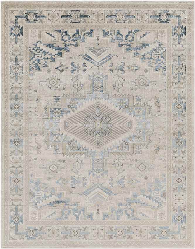 Pachna Traditional Beige Area Rug