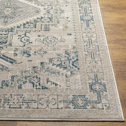 Pachna Traditional Beige Area Rug