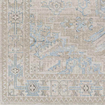 Pachna Traditional Beige Area Rug