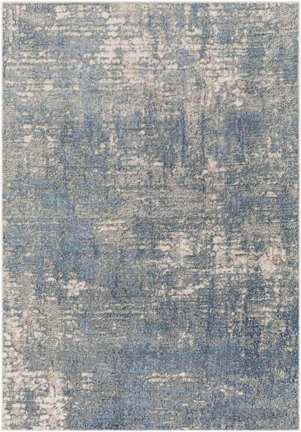 Kampyli Modern Dark Teal Area Rug