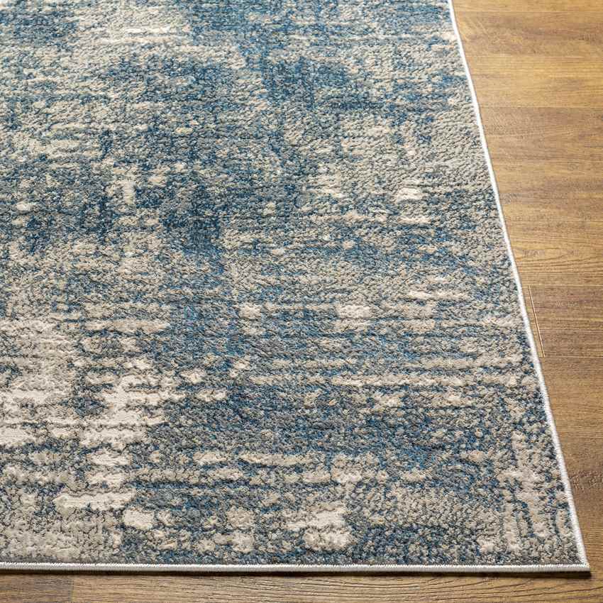 Kampyli Modern Dark Teal Area Rug