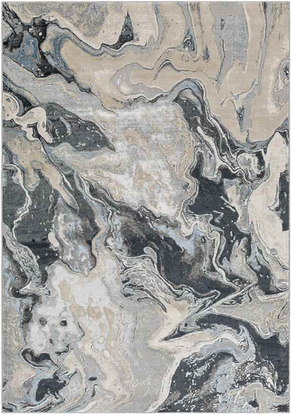 Pissouri Modern Light Beige Area Rug