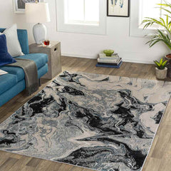 Pissouri Modern Light Beige Area Rug