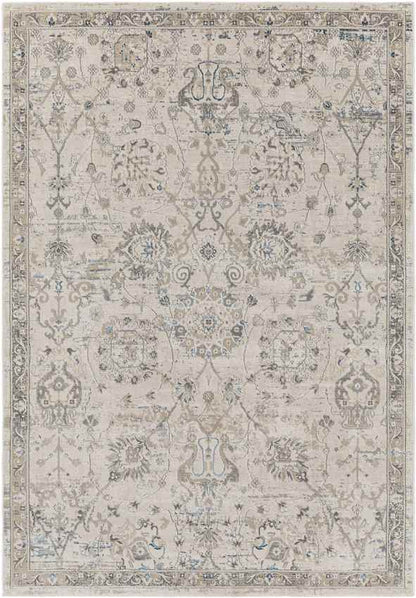 Makrasyka Traditional Beige Area Rug