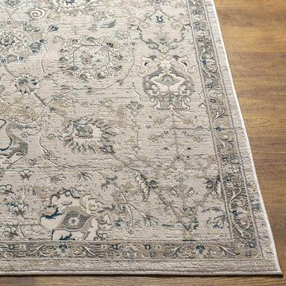 Makrasyka Traditional Beige Area Rug