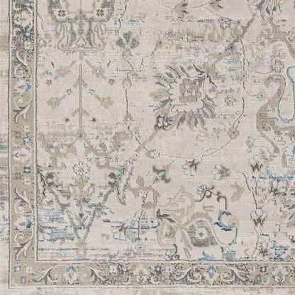 Makrasyka Traditional Beige Area Rug