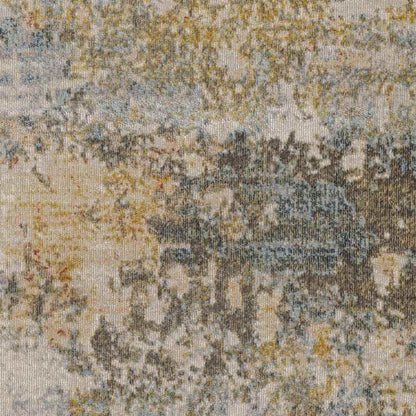 Silikou Modern Cream Area Rug