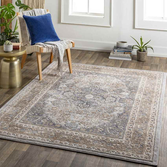 Kampos Traditional Camel Area Rug