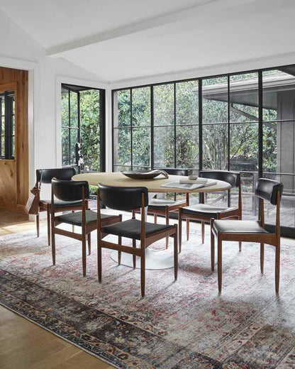 Gladbrook Traditional Rust Washable Area Rug