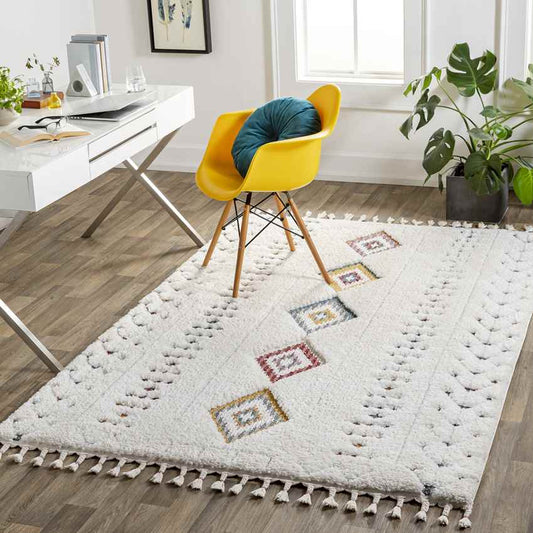 Peristeronopigi Global Cream Area Rug