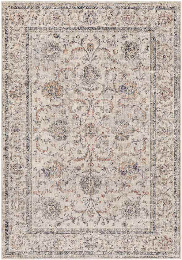Vitsada Traditional Charcoal Area Rug