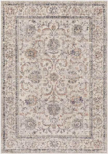 Vitsada Traditional Charcoal Area Rug