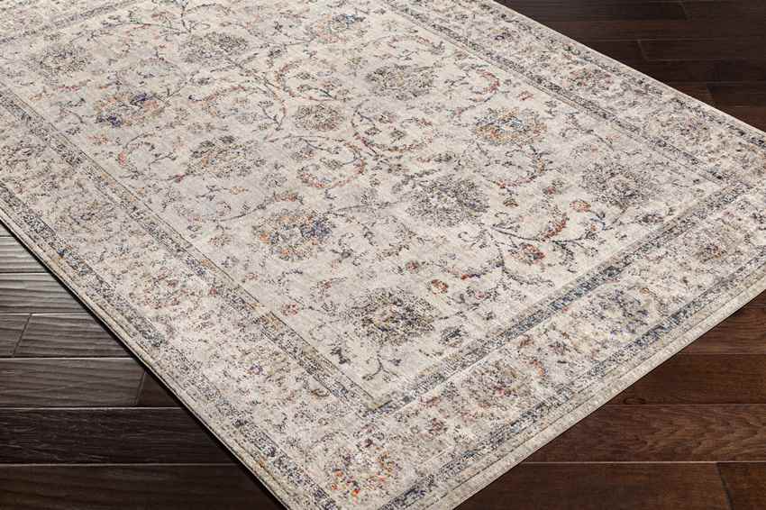 Vitsada Traditional Charcoal Area Rug