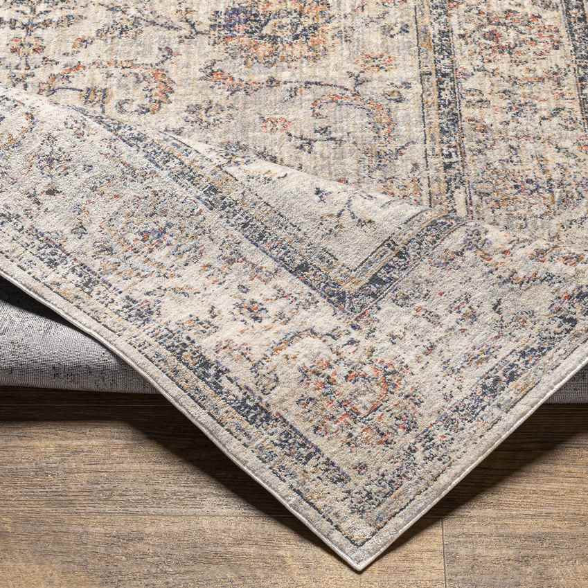 Vitsada Traditional Charcoal Area Rug