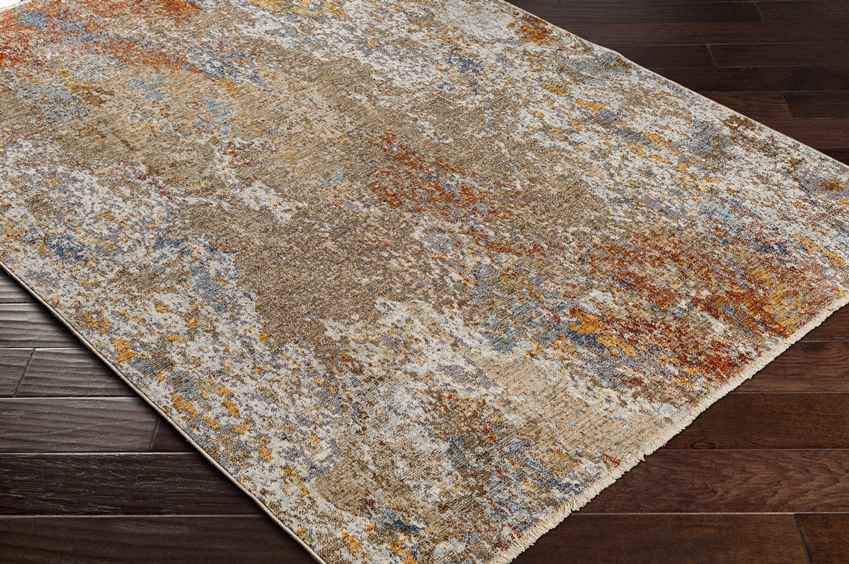 Ida Grove Modern Brown Area Rug