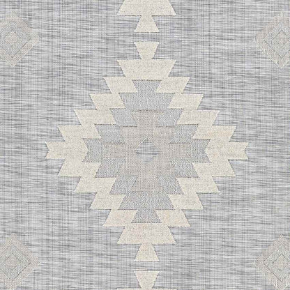 Veneind Rustic Gray Area Rug