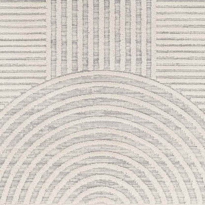 Kyra Modern Light Gray Area Rug