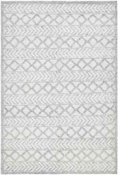 Genagra Global Ivory/Light Gray Area Rug