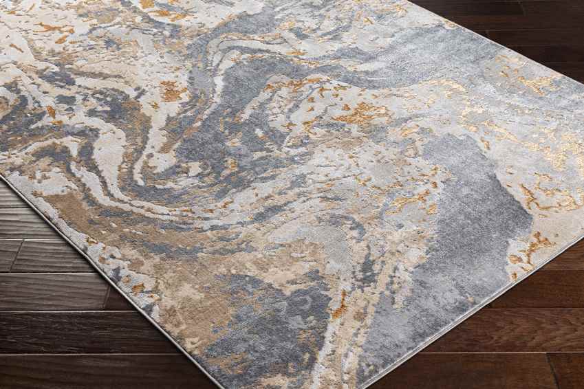 Motides Modern Gray Area Rug