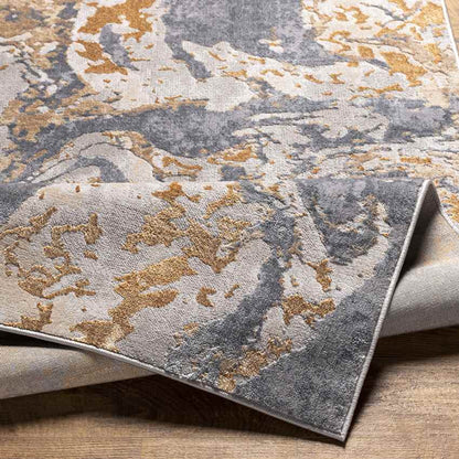 Motides Modern Gray Area Rug