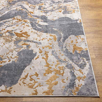 Motides Modern Gray Area Rug