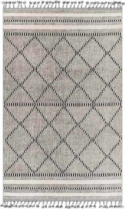 Kalopsida Global Medium Gray Area Rug
