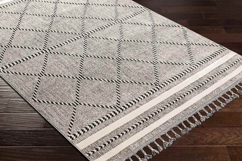 Kalopsida Global Medium Gray Area Rug