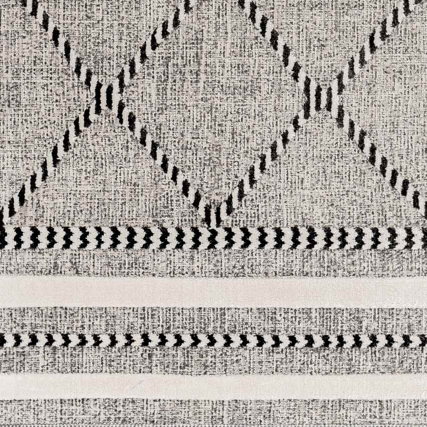 Kalopsida Global Medium Gray Area Rug