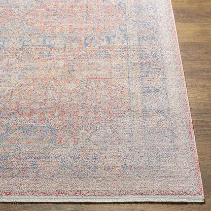 Kalavasos Traditional Burnt Orange Area Rug