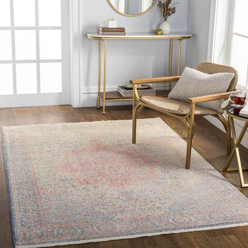 Neo Traditional Beige Area Rug
