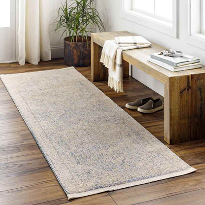 Millia Traditional Pale Blue Area Rug